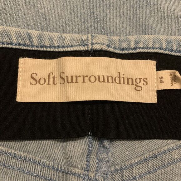 Soft Surroundings Petites Jeans Ultimate Denim Pull On Skinny Fit Size Small - Picture 6 of 8